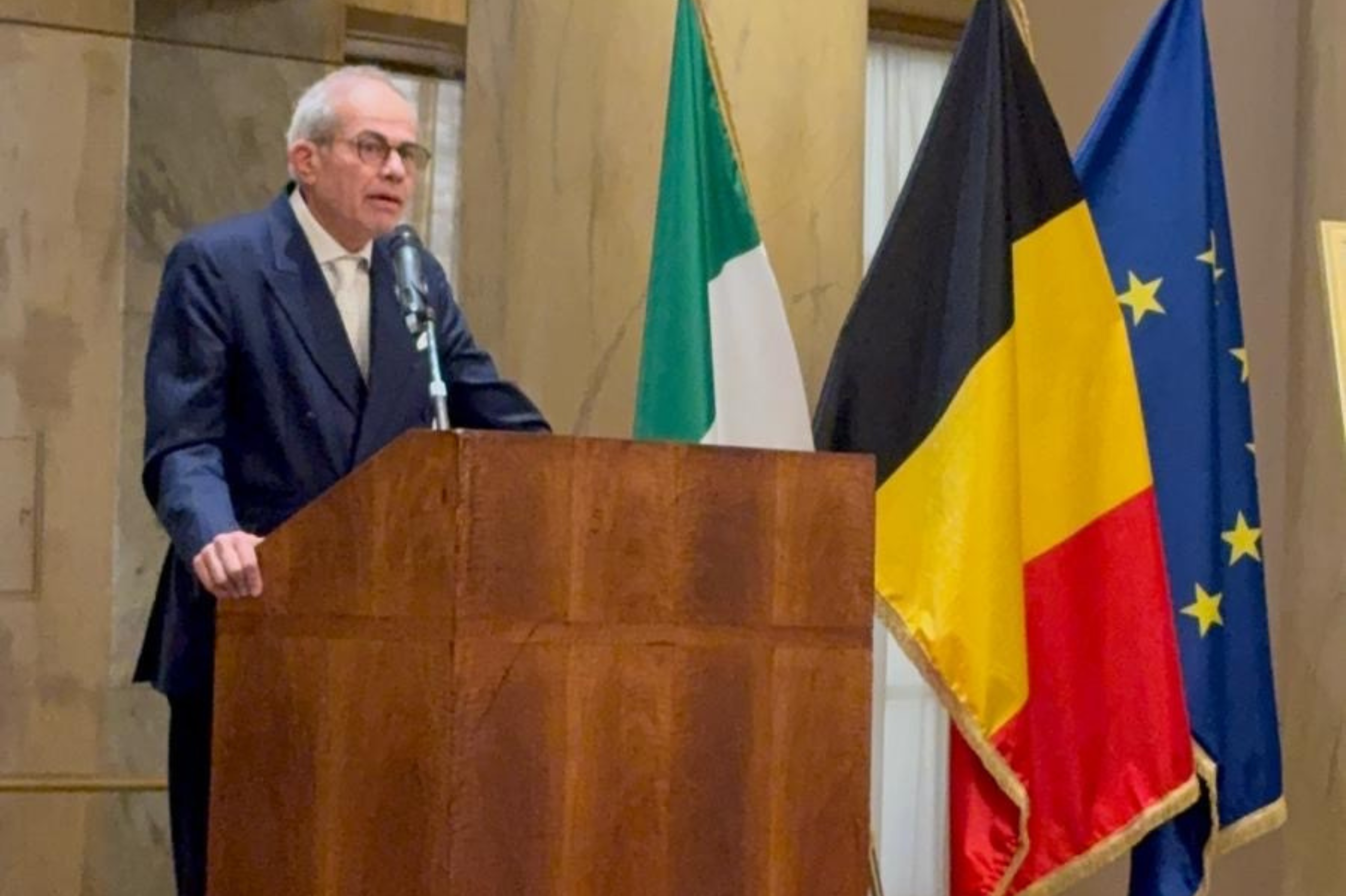 Zamperetti – Belgian Consulate – Speech