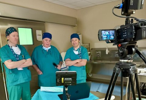 Advanced endoscopic sinus surgery broadcast