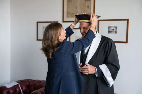 Gerry Scotti receives an honorary degree