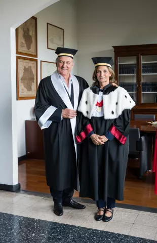 Gerry Scotti receives an honorary degree