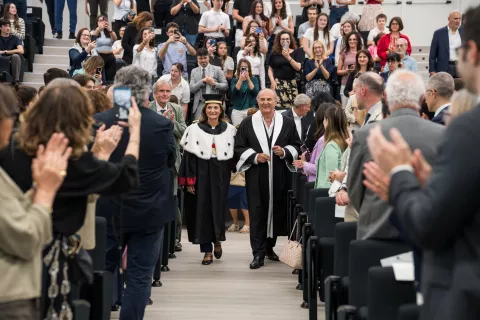 Gerry Scotti receives an honorary degree