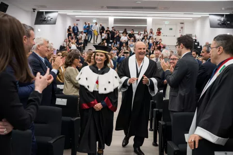 Gerry Scotti receives an honorary degree