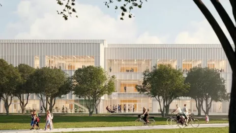 News image: the campus gets a makeover