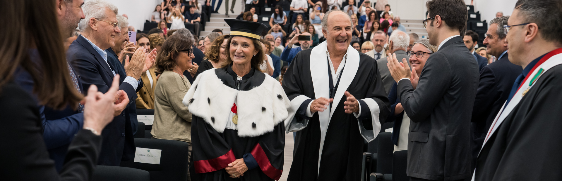 Gerry Scotti receives an honorary degree