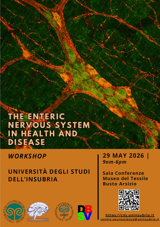    CONFERENCE ‘THE ENTERIC NERVOUS SYSTEM IN HEALTH AND DISEASE’