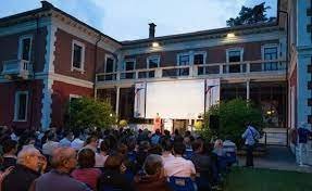 Villa Calcaterra with a film screening