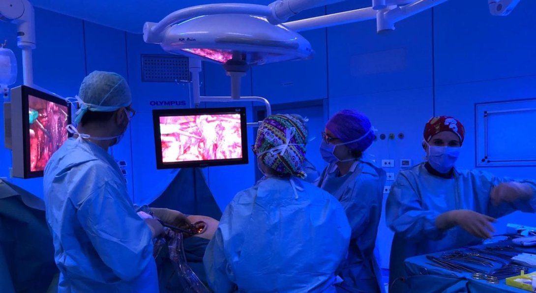 Photo of the operating theatre: Minimally invasive thoracic surgery